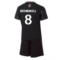 Echipament fotbal Burnley Josh Brownhill #8 Tricou Deplasare 2024-25 pentru copii maneca scurta (+ Pantaloni scurti)